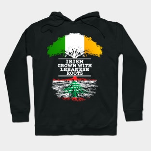 Irish Grown With Lebanese Roots - Gift for Lebanese With Roots From Lebanon Hoodie